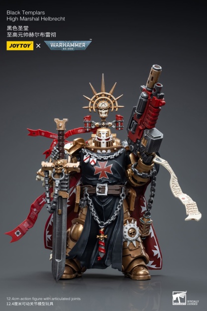 JoyToy WH40K Black Templars High Marshal Helbrecht – Joytoy Figure