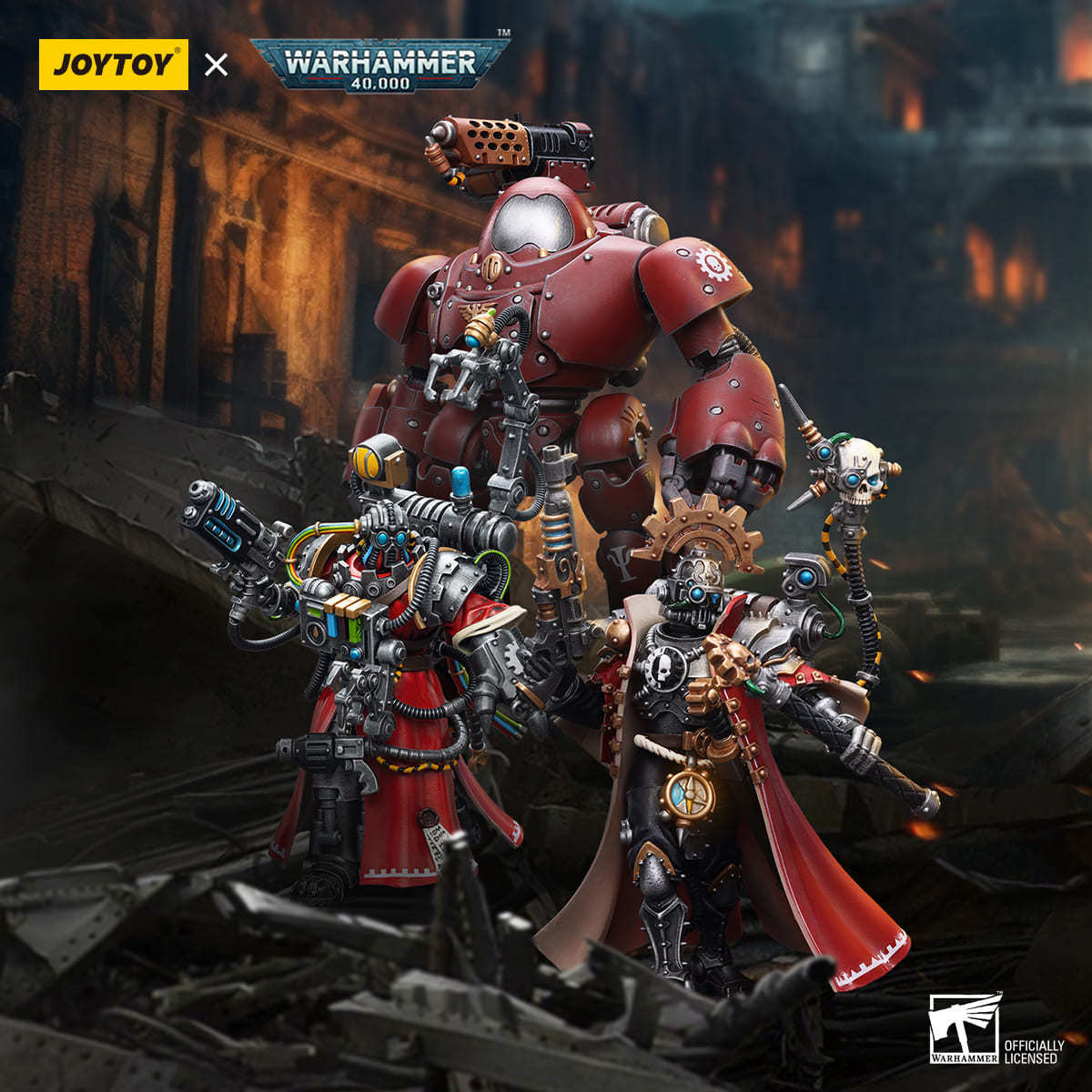 JoyToy WH40K Adeptus Mechanicus Set of 3