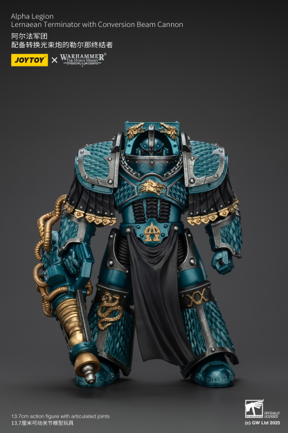 JoyToy WH40K The Horus Heresy Alpha Legion Lernaean Terminator with Conversion Beam Cannon
