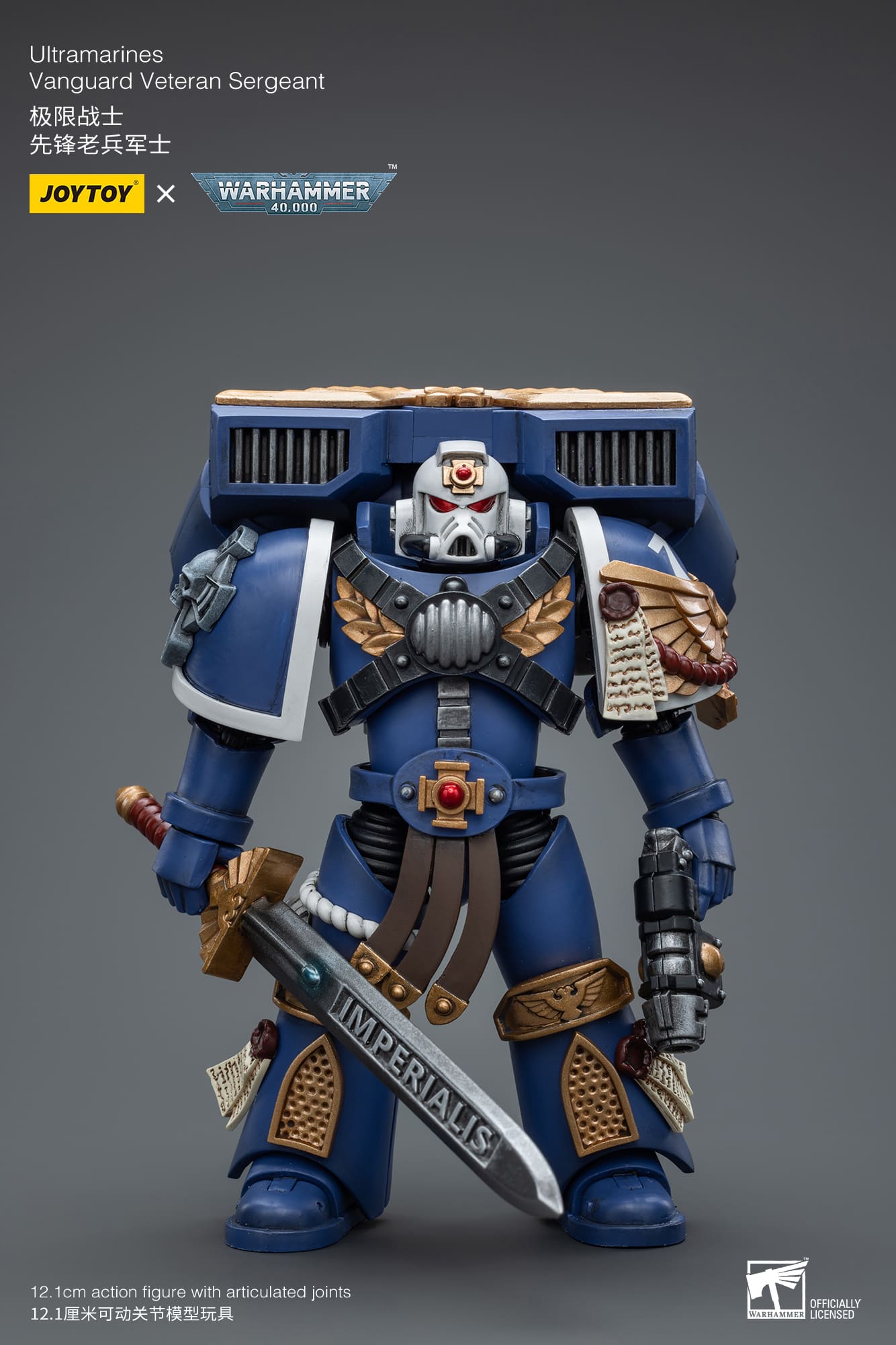 JoyToy WH40K Ultramarines Vanguard Veteran Sergeant