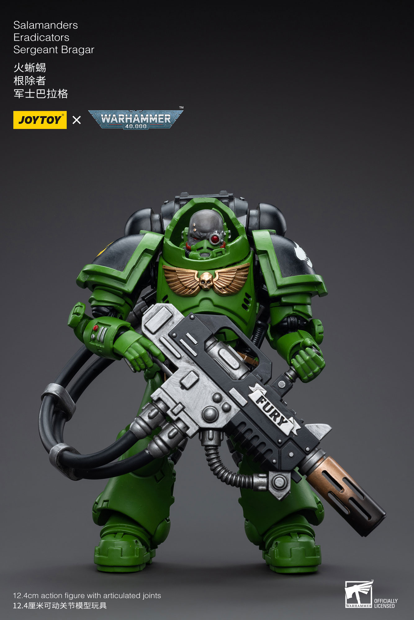 JoyToy WH40K Salamanders Eradicators Sergeant Bragar