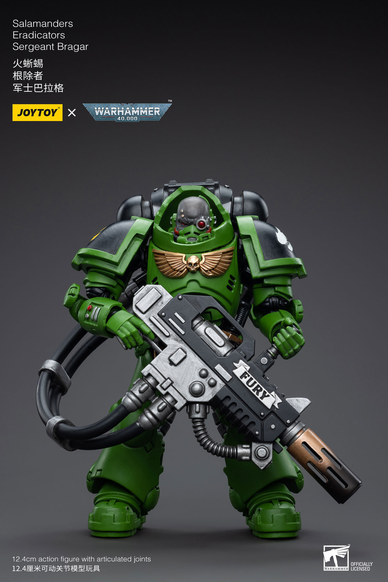 JoyToy WH40K Salamanders Eradicators Sergeant Bragar