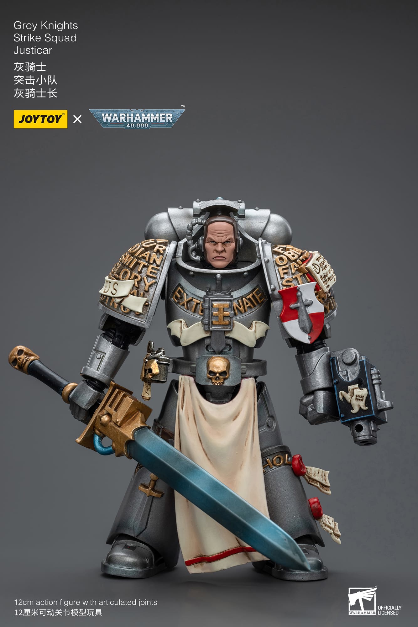JoyToy WH40K Grey Knights Strike Squad Justicar – Joytoy Figure