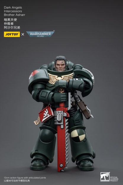 JoyToy WH40K Dark Angels Intercessors Brother Asharr