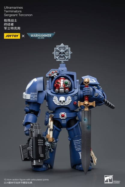 JoyToy WH40K Ultramarines Terminators Sergeant Terconon
