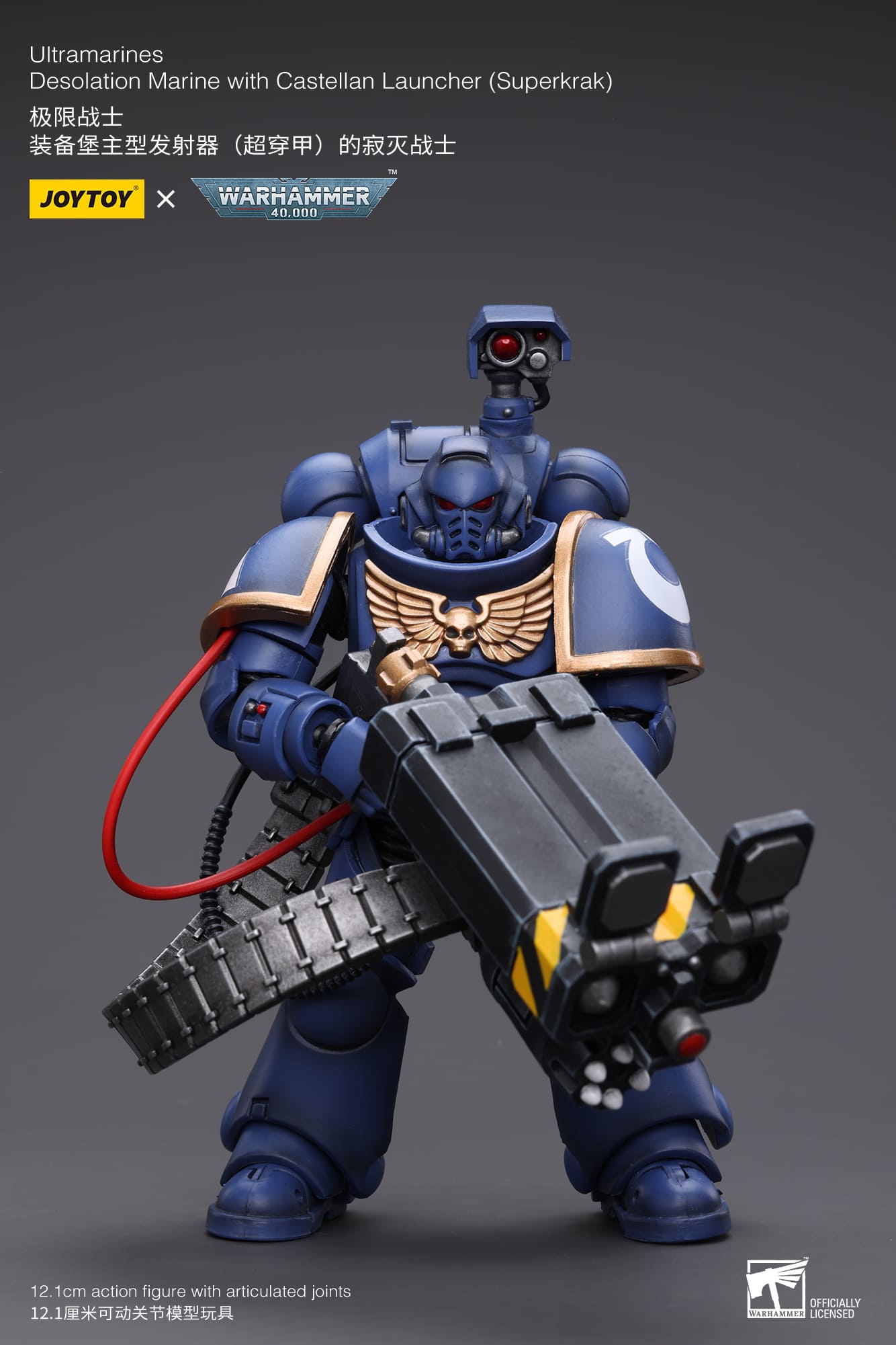 JOYTOY ウォーハンマー40K DESOLATION MARIN JoyToy WH40K Ultramarines Desolation Marine with Castellan