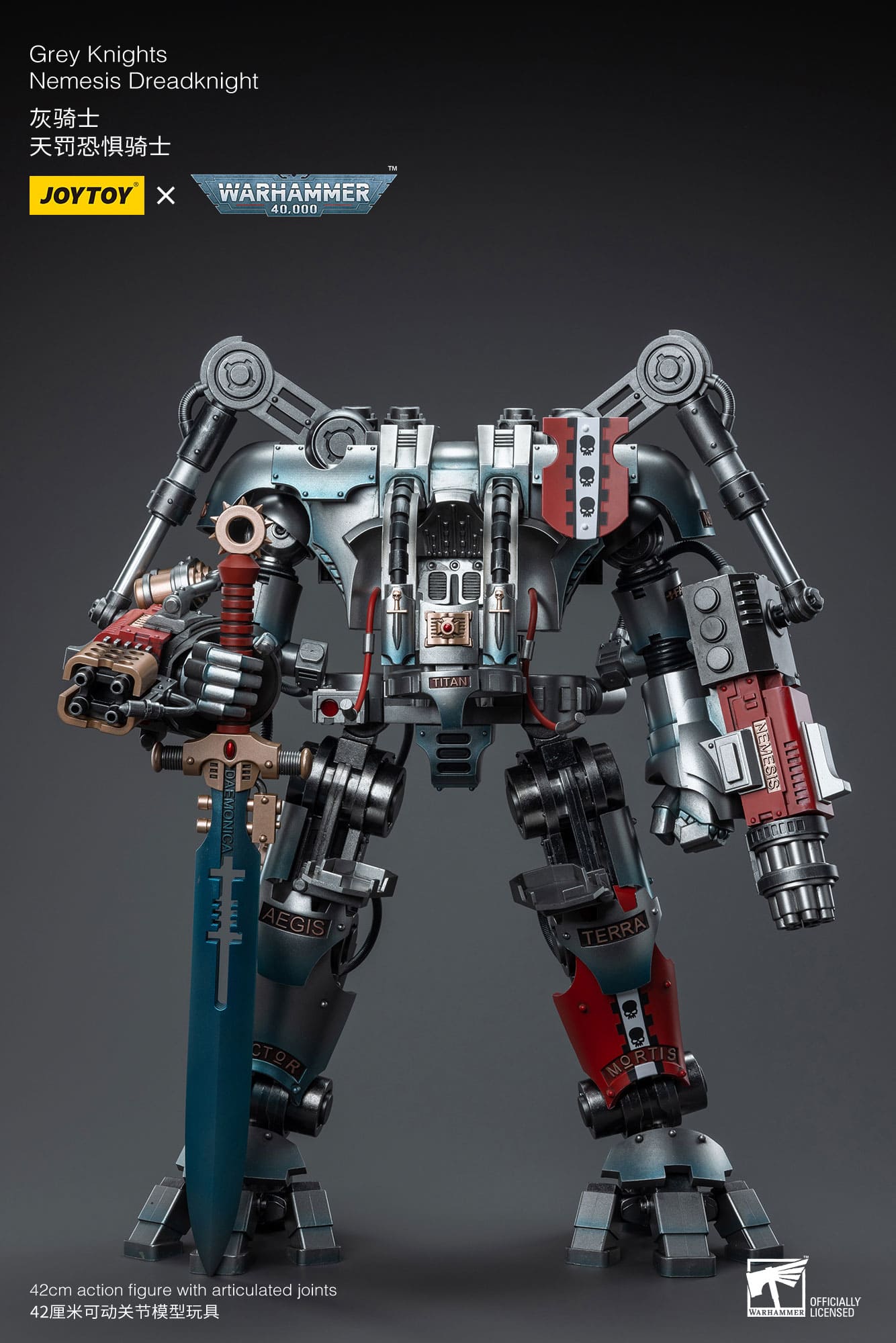 JoyToy WH40K Grey Knights Nemesis Dreadknight – Joytoy Figure