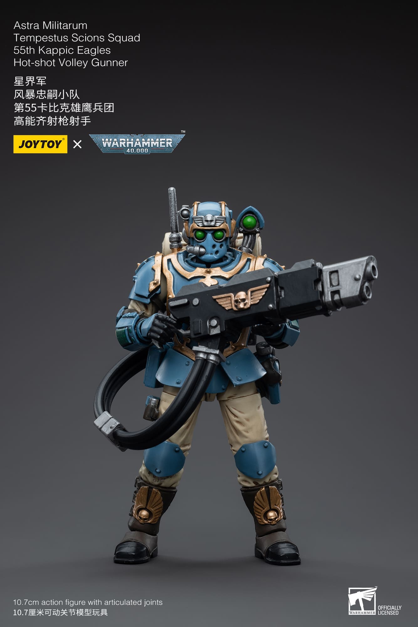 スポーツトイ・アクショントイ vosun Titos JoyToy WH40K Astra Militarum Tempestus Scions Squad 55th Kappic