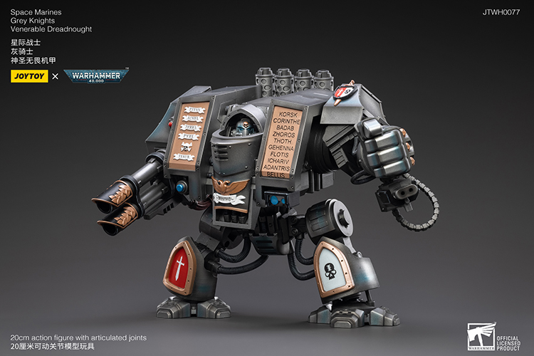 その他 JOYTOY Space Marines Grey Knights Venera JoyToy WH40K Space Marine Grey Knights Venerable Dreadnought