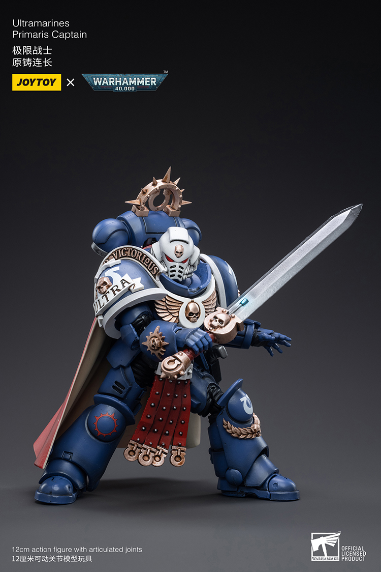 JoyToy WH40K Ultramarines Primaris Captain