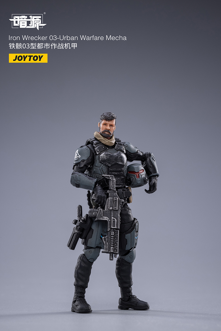 暗源　IRON WRECKER 03 Urban Warfare Mecha Iron Wrecker 08 Heavy Airborne Mecha (Rain Forest Operations Type)