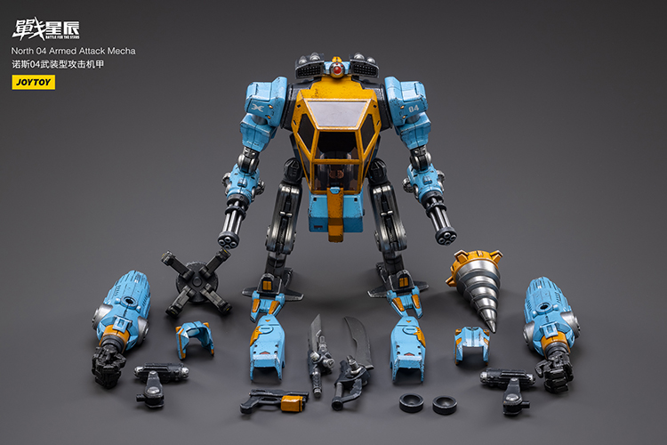 JoyToy Battle For The Stars North 04 Armed Attack Mecha – Joytoy