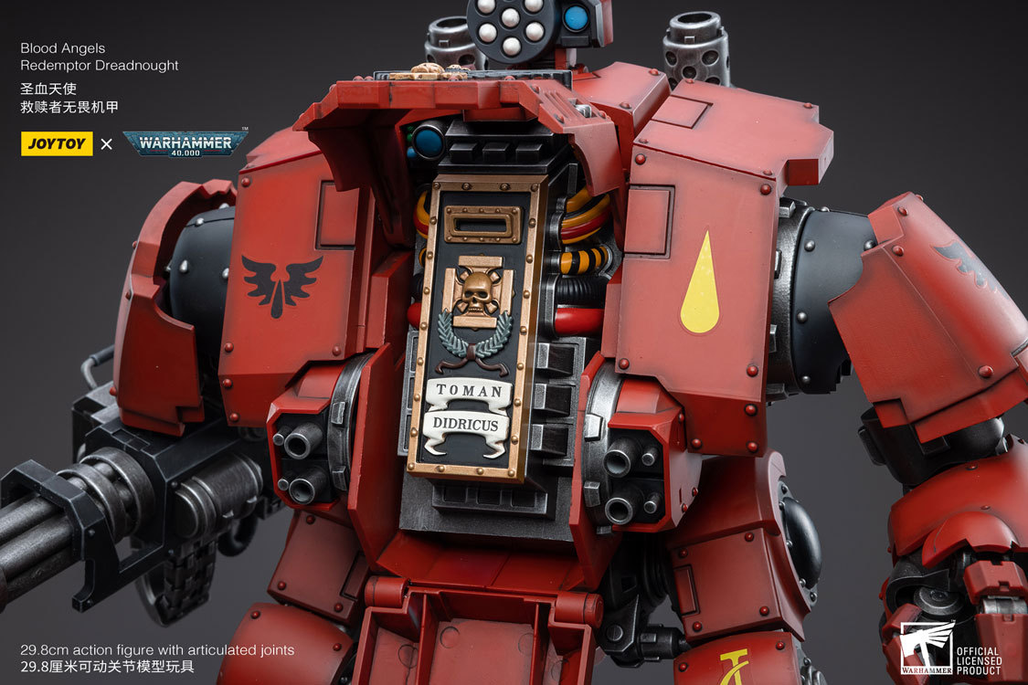 JoyToy WH40K Blood Angels Redemptor Dreadnought Lorenzo Gabrata