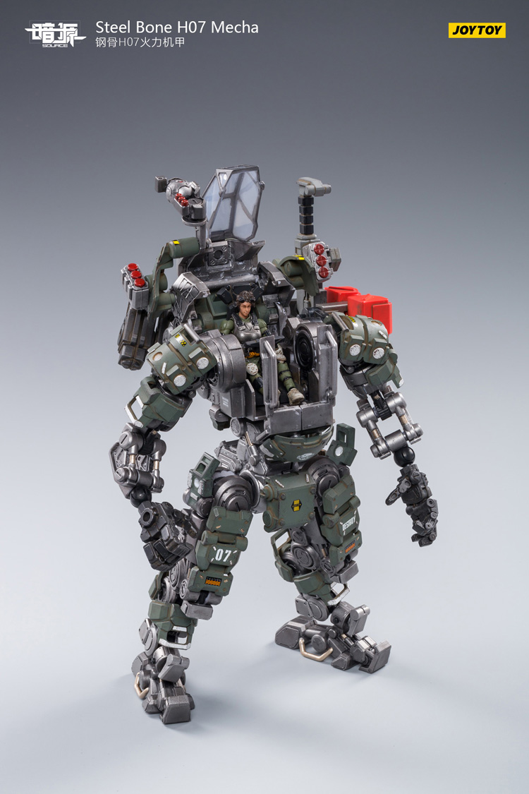 JoyToy Dark Source Steelbone Armor H07 Firepower Olive With Pilot