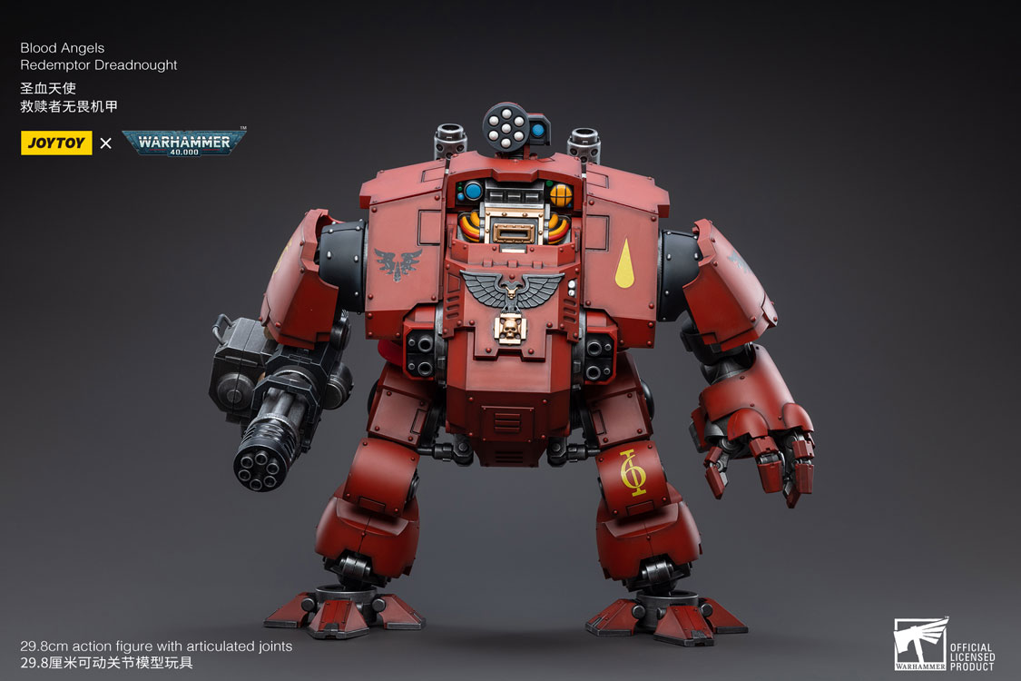 JoyToy WH40K Blood Angels Redemptor Dreadnought Lorenzo Gabrata