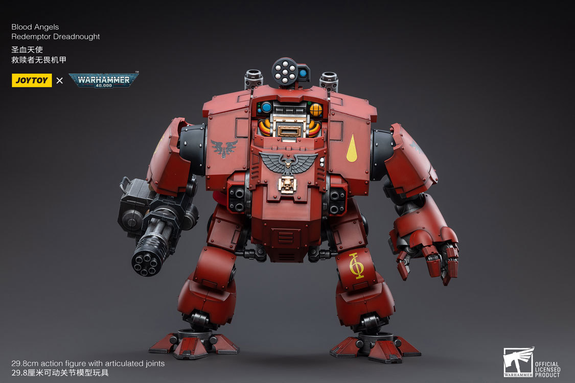 JoyToy WH40K Blood Angels Redemptor Dreadnought Lorenzo Gabrata
