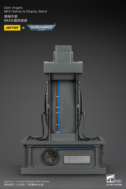 JoyToy WH40K Dark Angels MKX Helmet & Display Stand