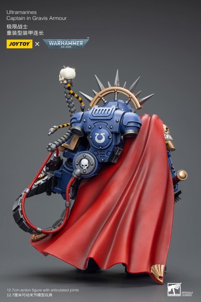 JoyToy WH40K Ultramarines Captain in Gravis Armour