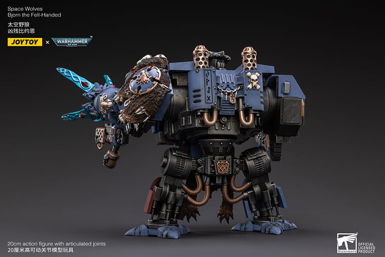 JoyToy WH40K Space Wolves Bjorn the Fell-Handed