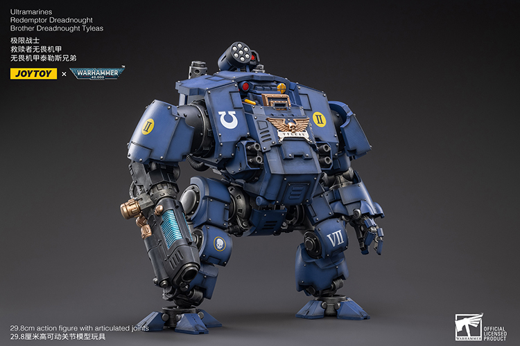 JoyToy WH40K Ultramarines Redemptor Dreadnought Brother Dreadnought Tyleas