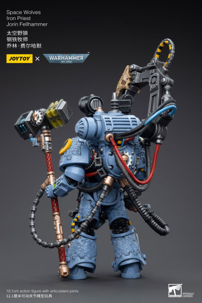 JoyToy WH40K Space Wolves Iron Priest Jorin Fellhammer