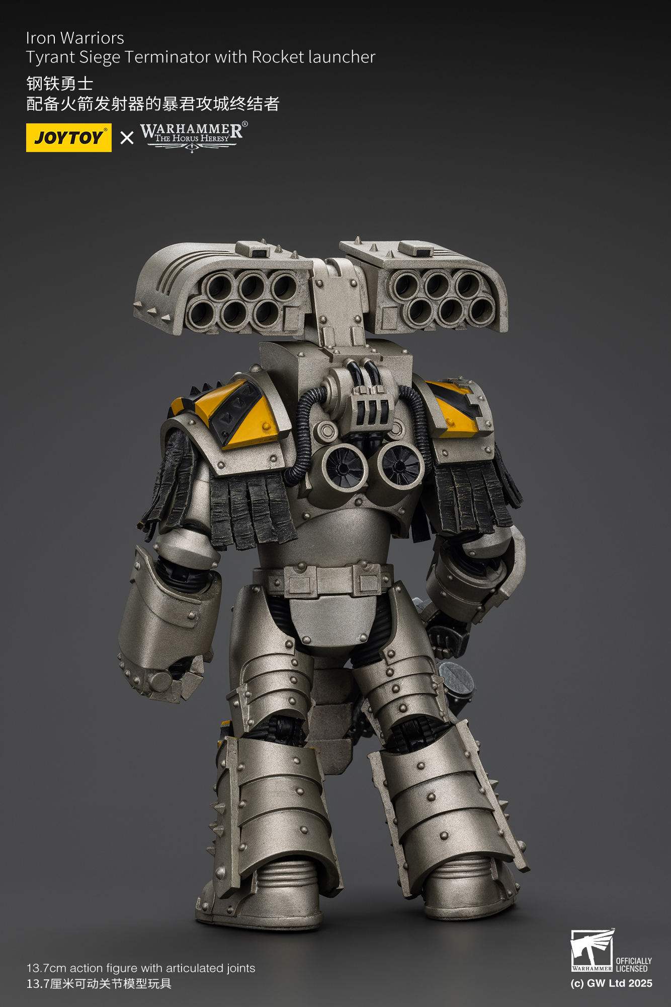 JoyToy WH40K MKIII lron Warriors Tyrant Siege Terminator Squad