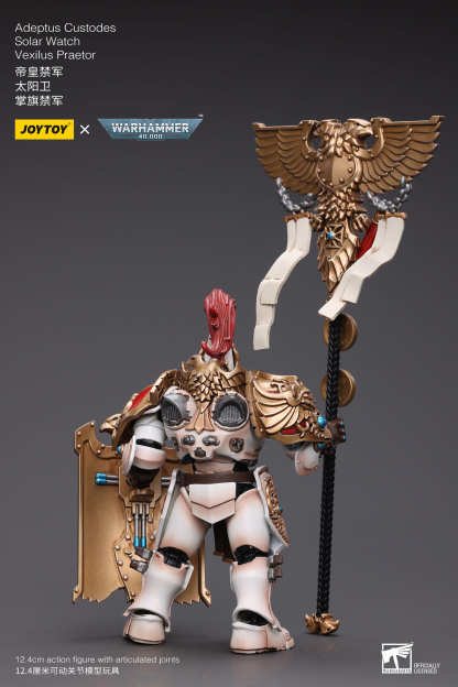 JOYTOY WH40K Adeptus Custodes Solar Watch Vexilus Praetor