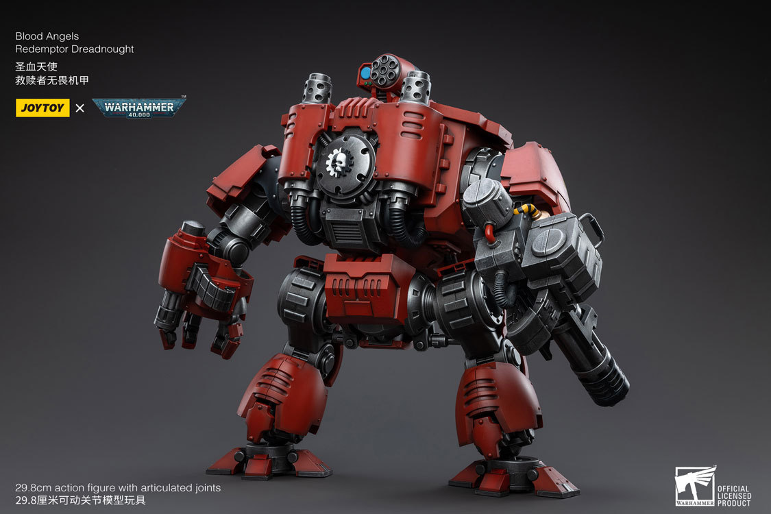 JoyToy WH40K Blood Angels Redemptor Dreadnought Lorenzo Gabrata
