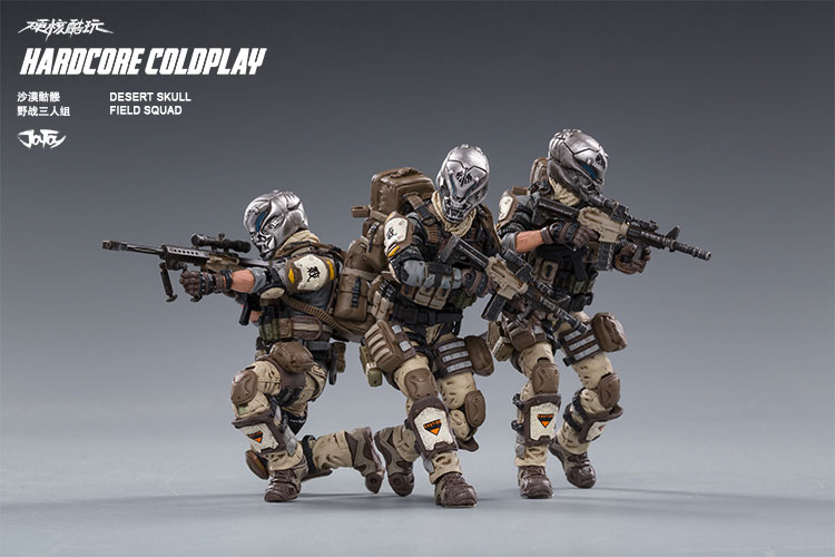 JoyToy Hardcore Coldplay Desert Skull Field Squad – Joytoy Figure