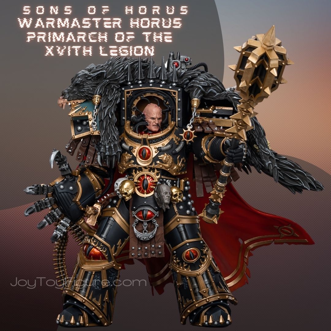 JOYTOY WH40K Sons of Horus Warmaster Horus Primarch of the XVIth