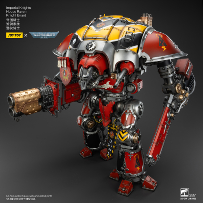 JOYTOY Imperial Knights House Raven Knight Errant WH40K