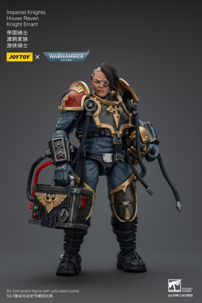 JOYTOY Imperial Knights House Raven Knight Errant WH40K