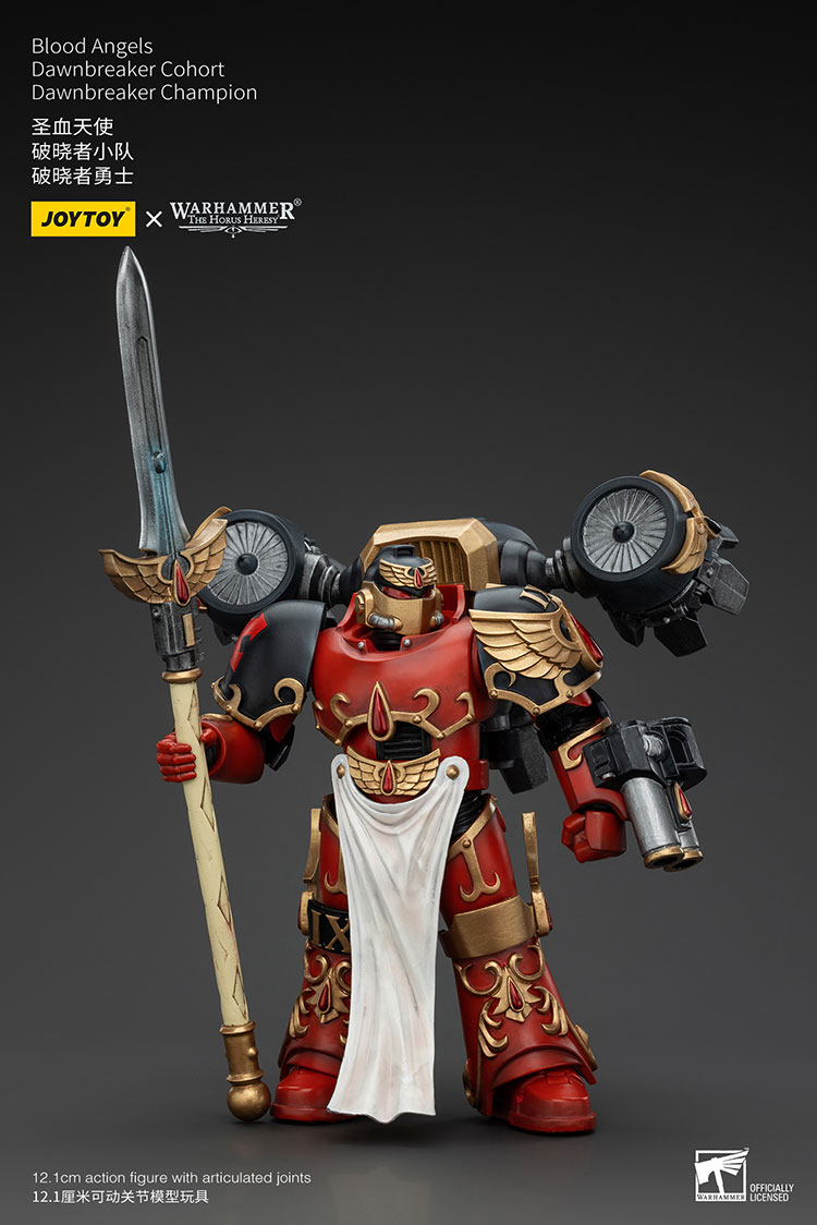 JoyToy WH40K Blood Angels Dawnbreaker Cohort Dawnbreaker Champion