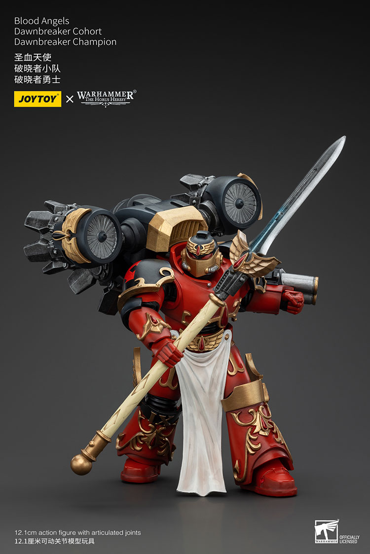 JoyToy WH40K Blood Angels Dawnbreaker Cohort Dawnbreaker Champion
