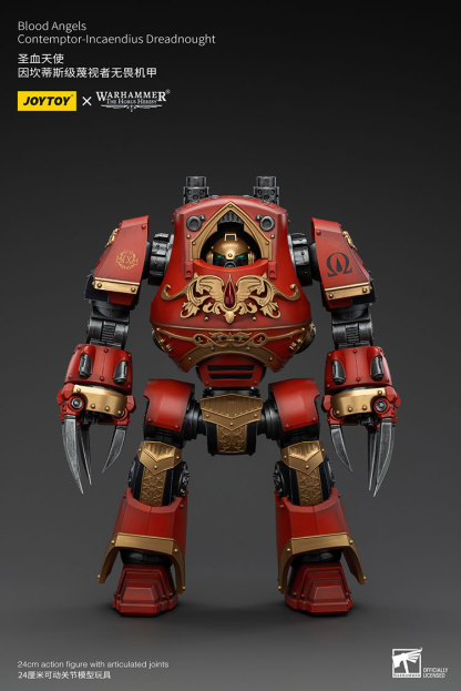 JoyToy WH40K Blood Angels Contemptor-Incaendius Dreadnought