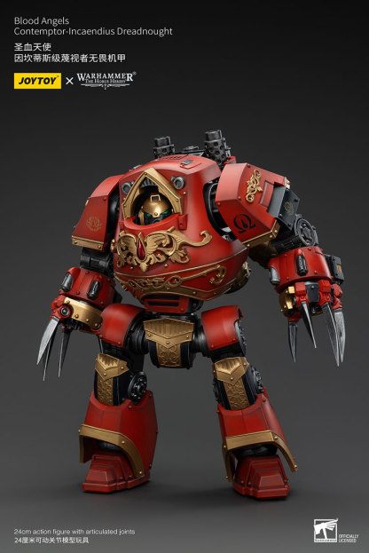 JoyToy WH40K Blood Angels Contemptor-Incaendius Dreadnought