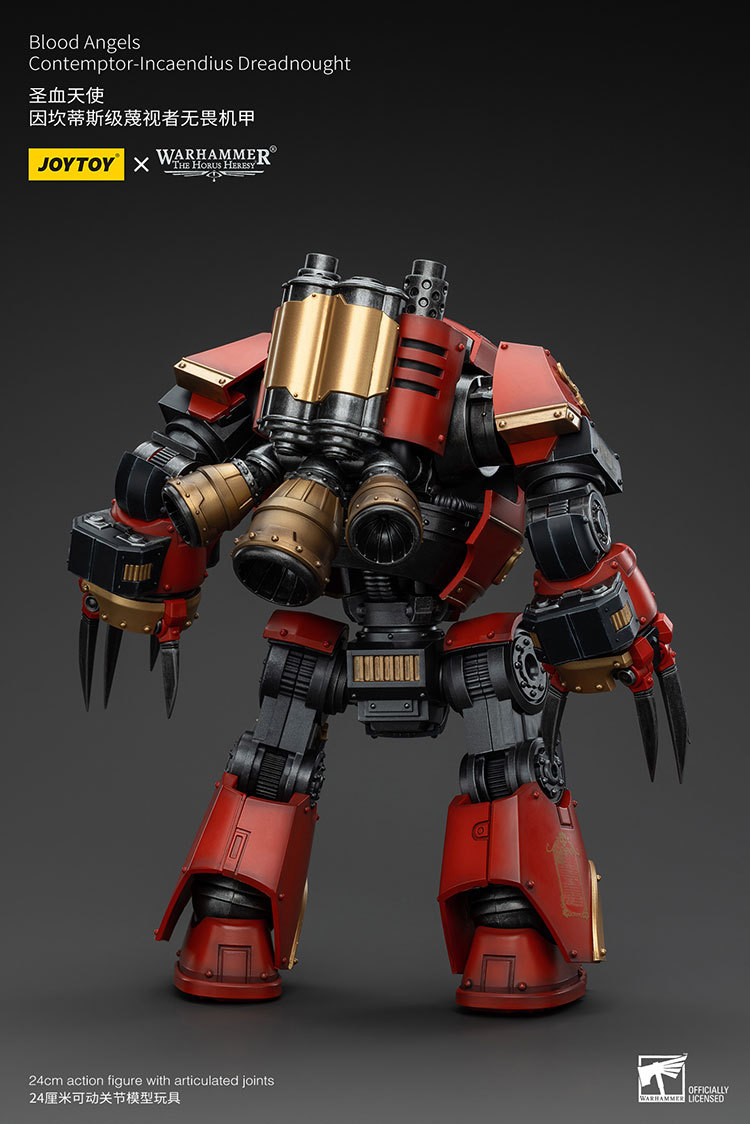 JoyToy WH40K Blood Angels Contemptor-Incaendius Dreadnought