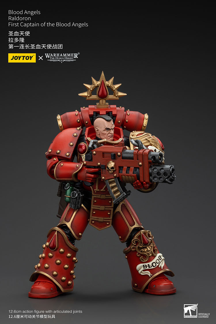 JoyToy WH40K Blood Angels Raldoron First Captain of the Blood Angels