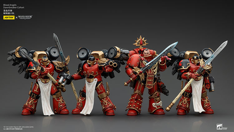 JoyToy WH40K Blood Angels Dawnbreaker Cohort