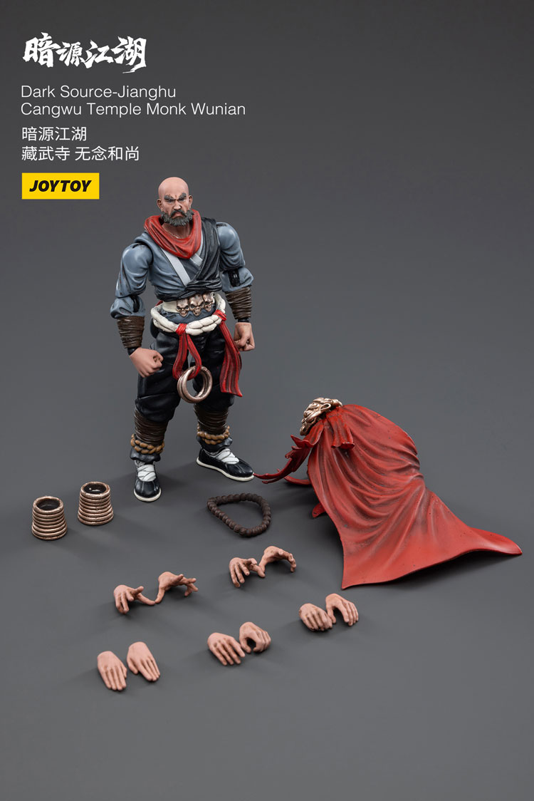 JoyToy Dark Source Cangwu Temple Monk Wunian – Joytoy Figure