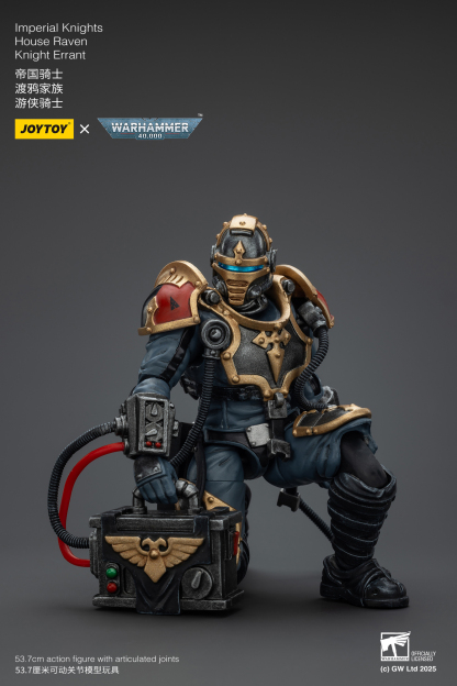 JOYTOY Imperial Knights House Raven Knight Errant WH40K