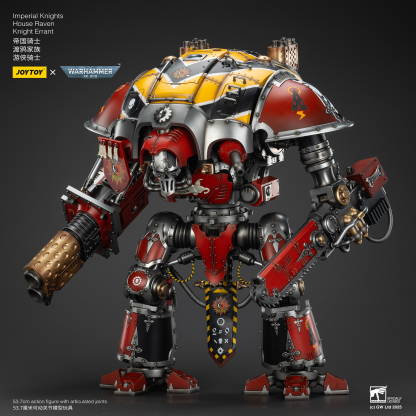 JOYTOY Imperial Knights House Raven Knight Errant WH40K