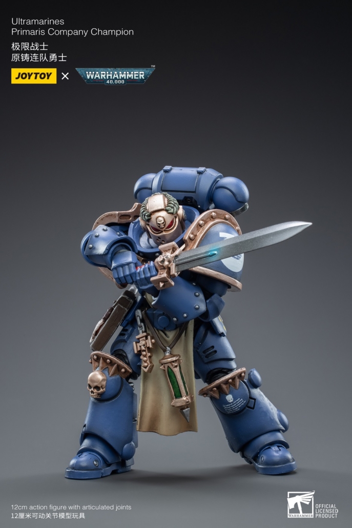 JoyToy WH40K Ultramarines Primaris Company Champion – Joytoy