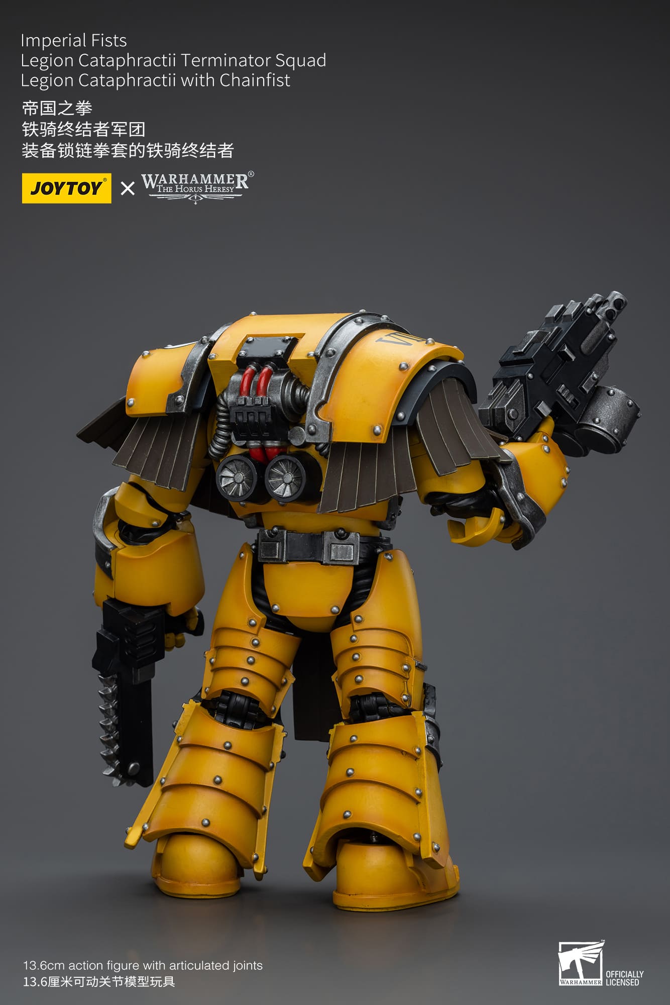 JOYTOY WH40K Imperial Fists Legion Cataphractii Terminator Squad