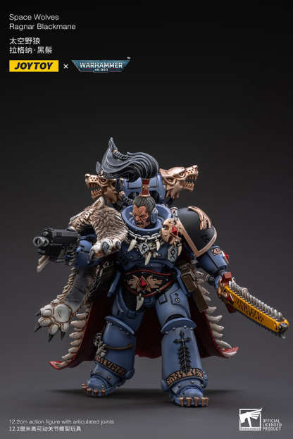 JoyToy WH40K Space Wolves Ragnar Blackmane