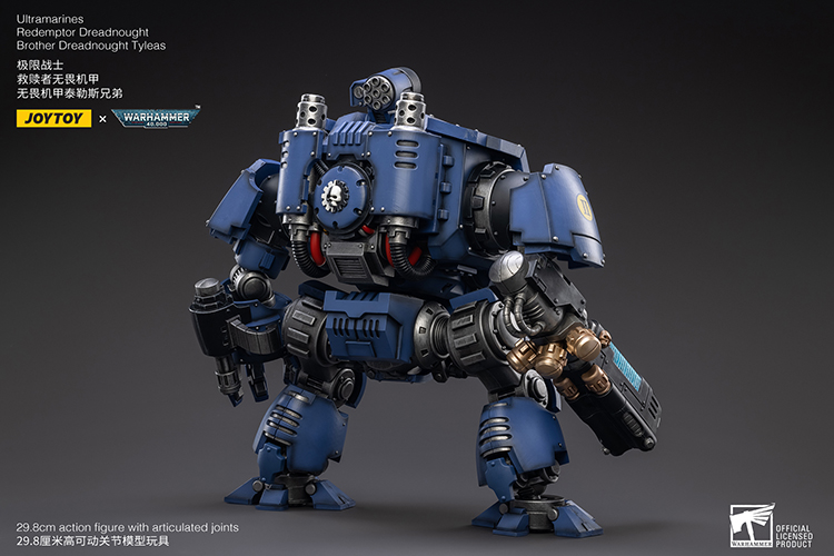 JoyToy WH40K Ultramarines Redemptor Dreadnought Brother Dreadnought Tyleas