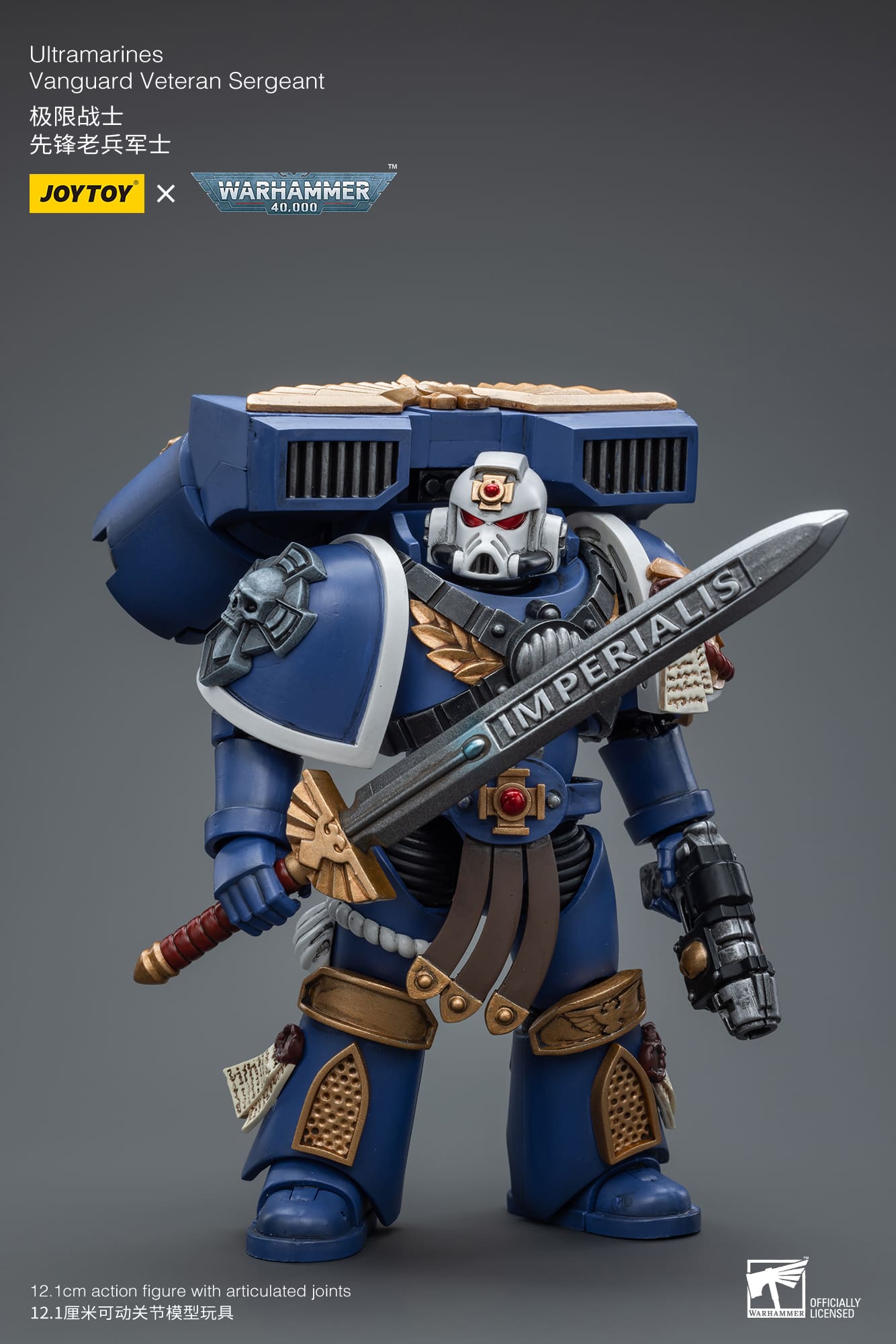 JoyToy WH40K Ultramarines Vanguard Veteran Sergeant