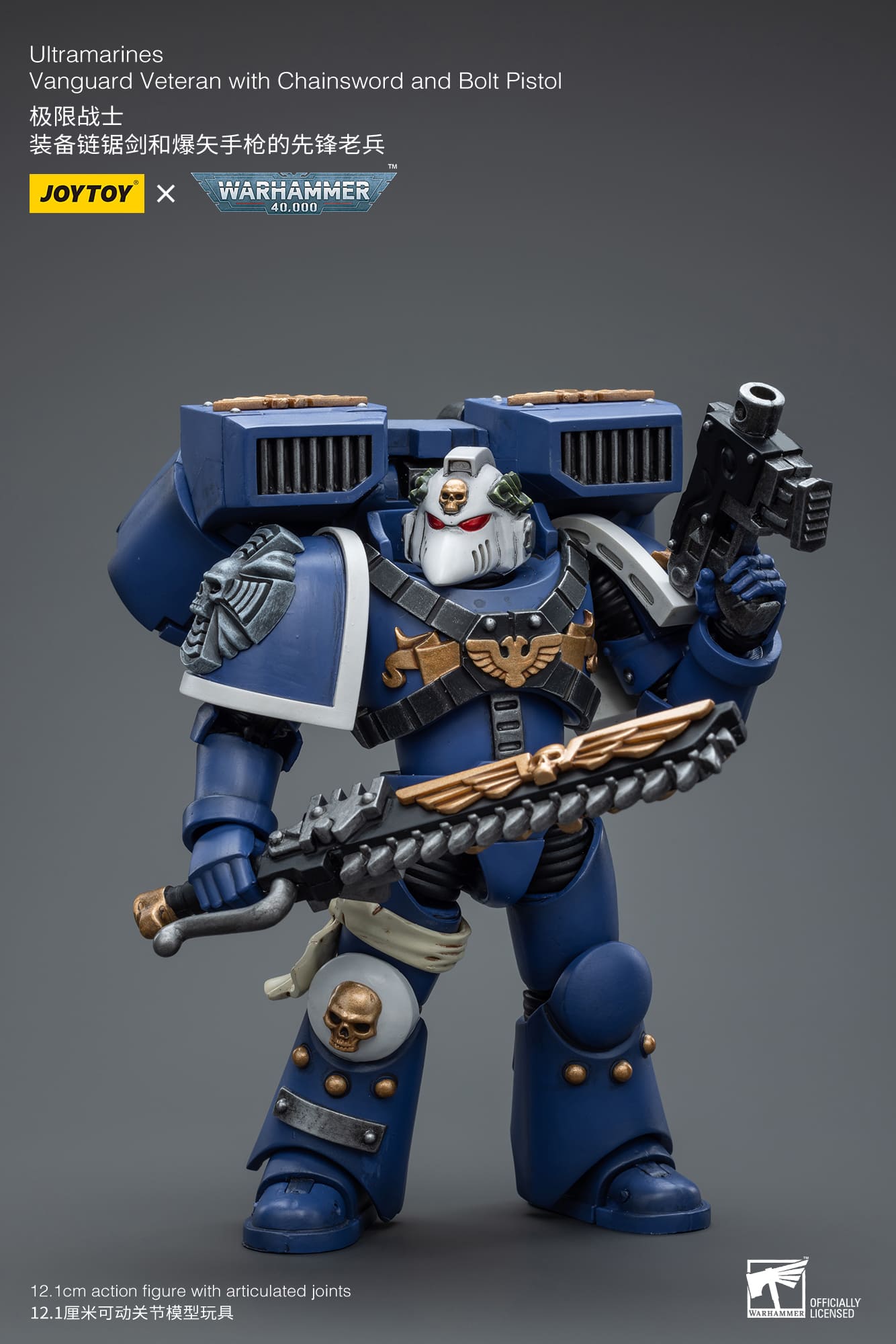 JoyToy WH40K Ultramarines Vanguard Veteran