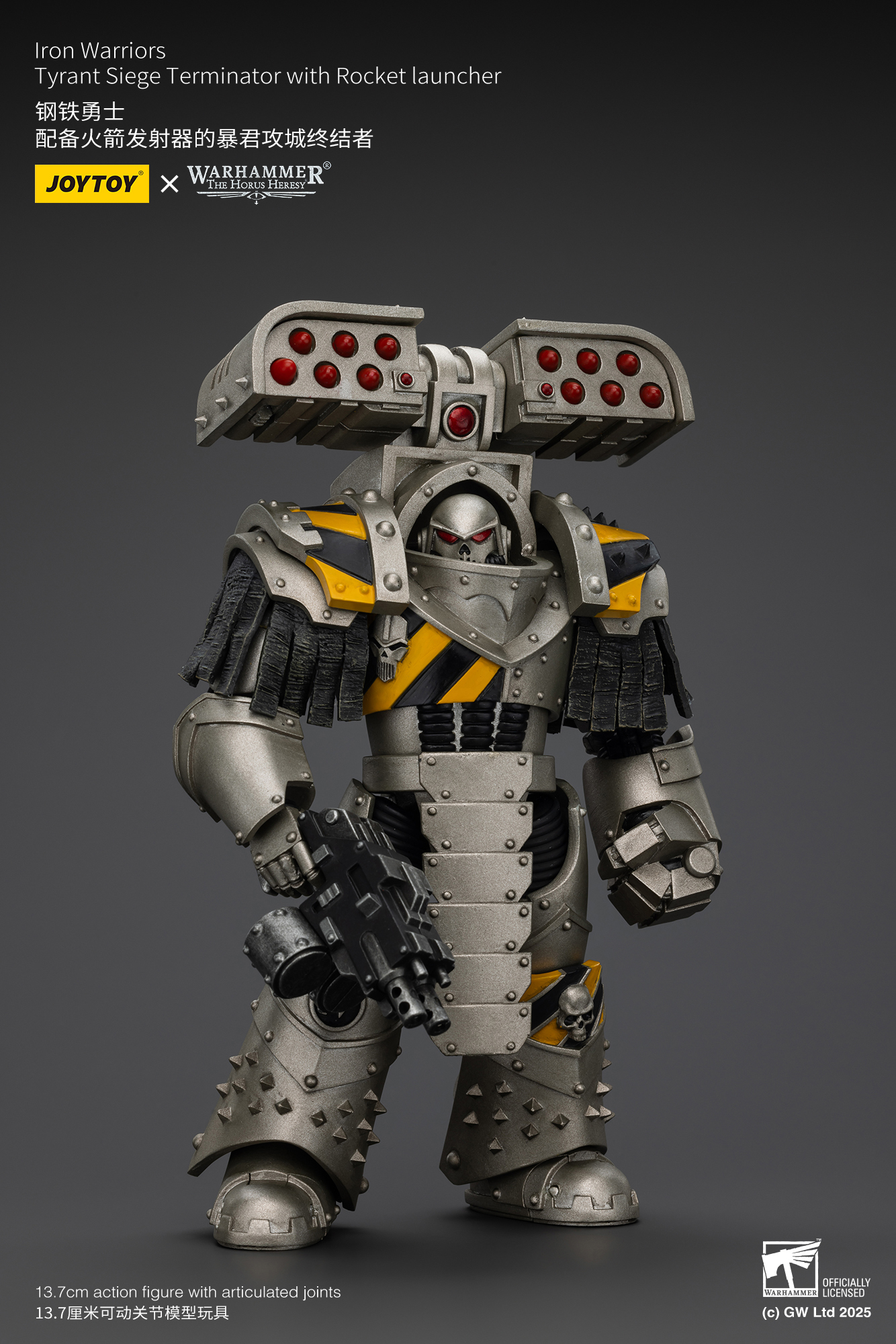 JoyToy WH40K MKIII lron Warriors Tyrant Siege Terminator Squad