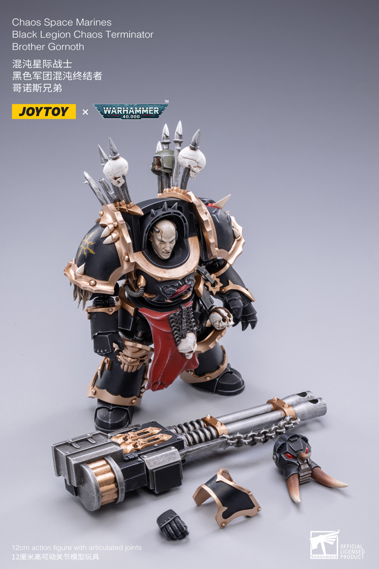 JoyToy WH40K Black Legion Chaos Space Marines Black Legion Chaos